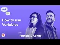 Ask ProtoPie Masterclass in Predefined and Dynamic Variables with Abhas Sinha