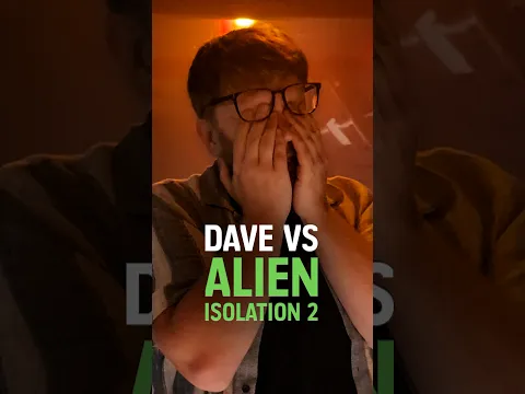 Dave + Alien Isolation 2 booth = perfect entertainment