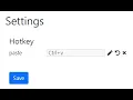 Google Chrome Extension Tutorial Set the Hotkey