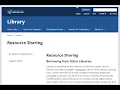 Resource Sharing at CSUMB