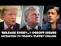 The Draft-Dodging Crook President Has Jon Ossoff s Fiery Message Against Trump Mike Collins