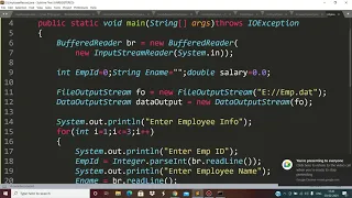 Reading and Writing Binary Files in Java