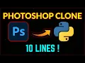 Photoshop CLONE using Python - Photo MANIPULATION EDITING using Python EDIT Images with Python
