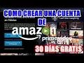 Como ACTIVAR 1 MES GRATIS de AMAZON PRIME NO BINS