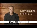 Daily Reading - Mark 4