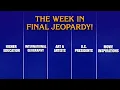 A Week in Final Jeopardy - JEOPARDY