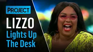 Download Lizzo Lights Up the Desk | The Project MP3