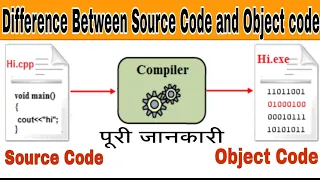 Difference between Source Code and Object Code Hindi LIP