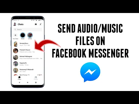 Download MP3 How to Send Audio Song/ Music Files on Facebook Messenger