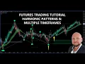 Futures Trading Tutorial - Harmonic Patterns Multiple Timeframes