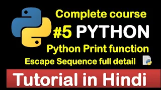 Print Function in detail with Example Complete Python tutorial 2020