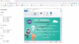PHP Tutorial Array Methods
