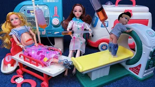 11 minutes satisfying with unboxing doctor toys ambulance playset collection asmr review toys