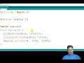 Preprocessor Directives include and define