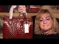 BRAHMIN UNBOXING COMPARISON THE CAROLINE MELBORNE TO THE LARGE DUXBURY IN THE PECAN COLOR