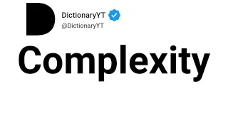 Complexity Synonyms Thesaurus Similar Words