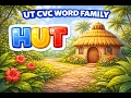 Learn to Read Words Ending in - UT Short U Phonics Fun for Kids