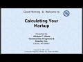 How to Calculate Markup