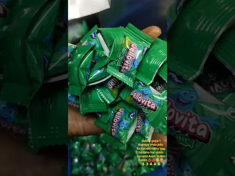 #work dekhiae guys 1 rupaye wala jelly ka kacchi keri pack ho raha hai video pasand Aaye to like 💋🤗👌