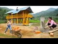 Lagu Smart Rural House Design – Building a Wooden and Concrete Home with Low Cost
