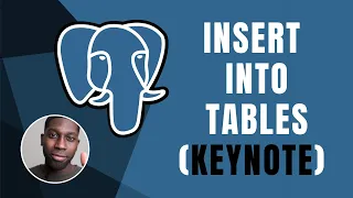 PostgreSQL Insert Into KEYNOTE Course 2019