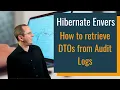 Hibernate Envers How to retrieve DTOs from your Envers Audit Logs