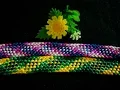 Kumimari 29 Flat Kumihimo Bracelet Pulsera Plana de Kumihimo