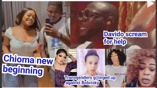 chioma party with friends davido scream for help transgenders called out bobrisky