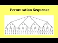 Leetcode Question 60 Permutation Sequence in Javascript