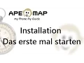 Ape Map Installation Das erste mal Starten