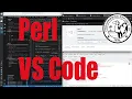 Perl programming in Visual Studio Code in Linux tutorial - July 2023