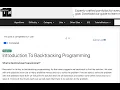 Introduction To Backtracking Programming