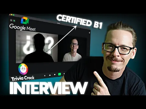B1: lección de conversación — Easy Listening en inglés An INTERVIEW with a Certified B1 Inglés Student | Pensando Inglés
