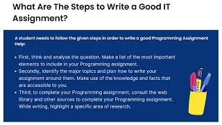 How to Write a Good Programming Assignment