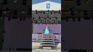 Юлия Руцкая на праздновании нооруза “Кыялдануу”