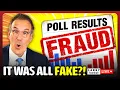 BREAKING They Got CAUGHT Faking The Polls Election BOMBSHELL