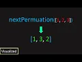LeetCode 31 Next Permutation Visualized