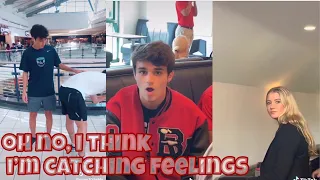 oh no i think i m catching feelings tik tok
