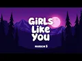 Download Lagu Maroon 5 – Girls Like You (Lyrics) | Official Pop Lyric Video