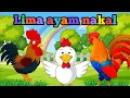 Download Lagu Ayam Lagu Anak-anak | Lima Ayam Nakal | Lagu Anak Populer