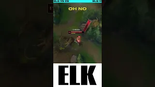 Elk wishes Blaber a very good night #leagueoflegends #lolesports