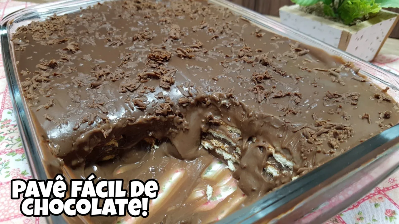 Torta de Bolacha com Café  - Receita completa. 