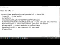 Retrofit with youtube API android tutorial 2020 Test API in the browser
