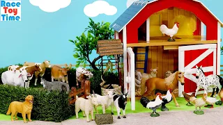 Customized Farm Sets with Barn Animal Figurines - DIY