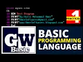 HOW TO WRITE A PROGRAMME IN GWBASIC COMPUTER SCIENCE CLASS 8 UNIT 5 LECTURE 5 GWBASIC PROGRAMME