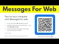 How To Send Sms From Your Pc Using Android Messages How To Use Messages For Web Feature