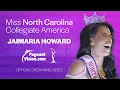 2024 Miss North Carolina Collegiate America Crowning Moment - JaiMaria Howard