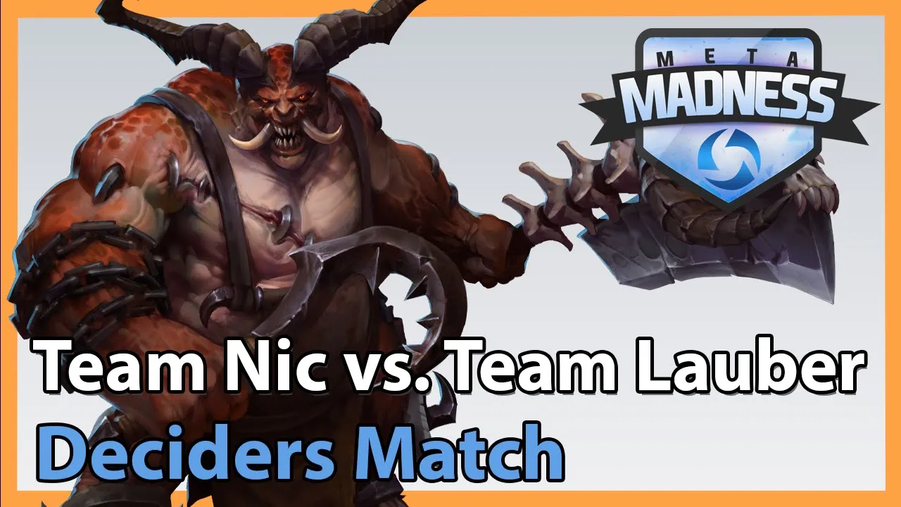 Lauber vs. Nic - META Madness - Heroes of the Storm 2020