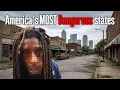 5 Most Crime Affected States in America 2026 - The Stats Are Brutal