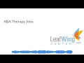 ABA Therapy Jobs